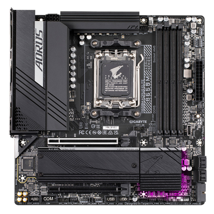 GIGABYTE B650M AORUS ELITE motherboard AMD B650 Ranhura AM5 ATX