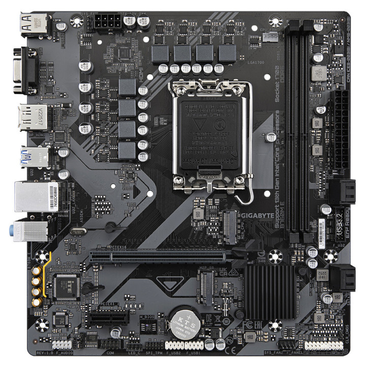 GIGABYTE B760M E motherboard Intel B760 LGA 1700 micro ATX
