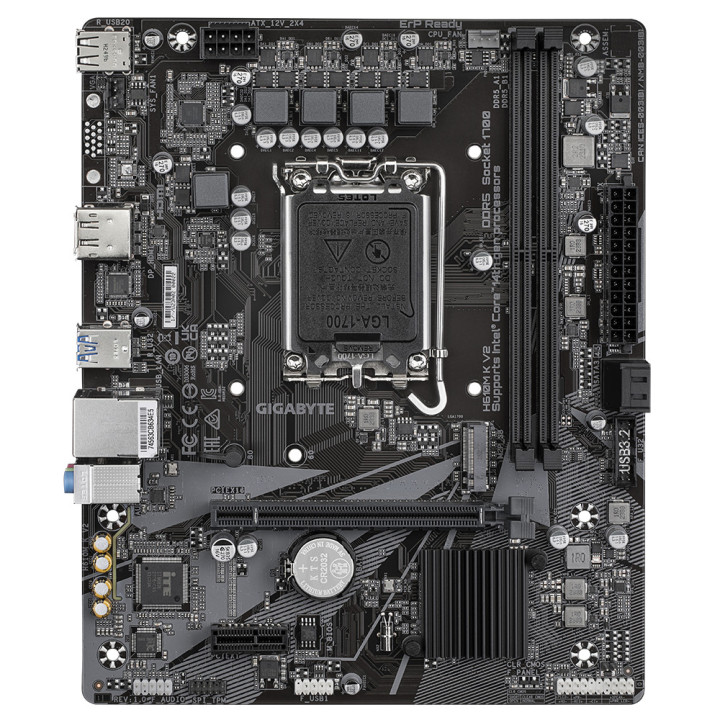 GIGABYTE H610M K V2 motherboard Intel H610 LGA 1700 micro ATX