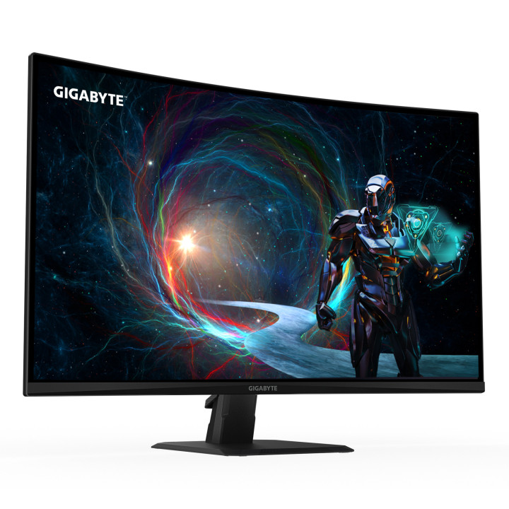 GIGABYTE GS32QCA LED display 80 cm (31.5") 2560 x 1440 pixels Quad HD Preto