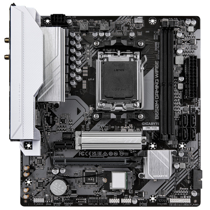 GIGABYTE B650M GAMING WIFI6E motherboard AMD B650 Ranhura AM5 micro ATX