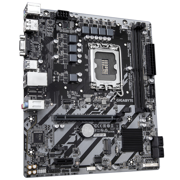 GIGABYTE H810M S2H motherboard Intel H810 LGA 1851 (Socket V1) micro ATX