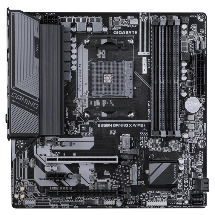 GIGABYTE B550M GAMING X WIFI6 motherboard AMD B550 Socket AM4 micro ATX