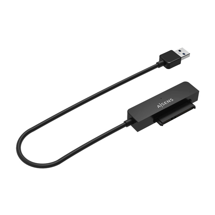AISENS ASE-25A03B Caixa para Discos Rígidos Caixa de disco rígido Preto 2.5" Energia por USB