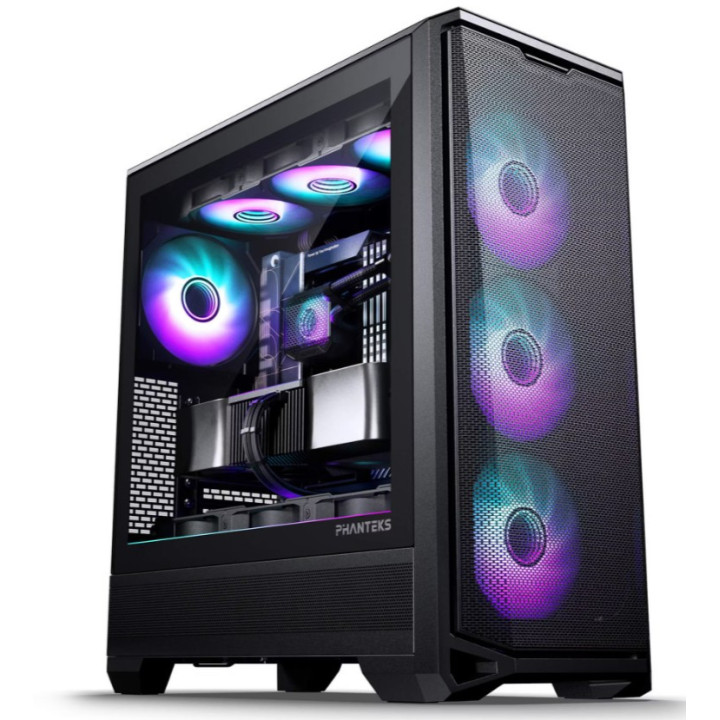 Caixa ATX Phanteks Eclipse G400A Vidro Temperado DRGB Preto Satin
