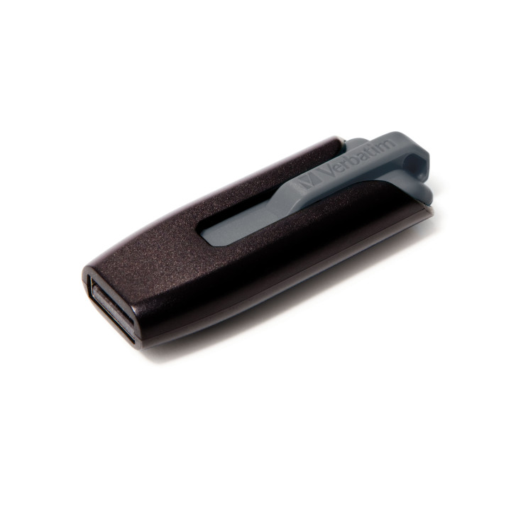 Verbatim V3 unidade de memória USB 64 GB USB Type-A 3.2 Gen 1 (3.1 Gen 1) Preto, Cinzento