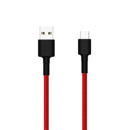 Xiaomi SJV4110GL cabo USB 1 m USB A USB C Preto, Vermelho