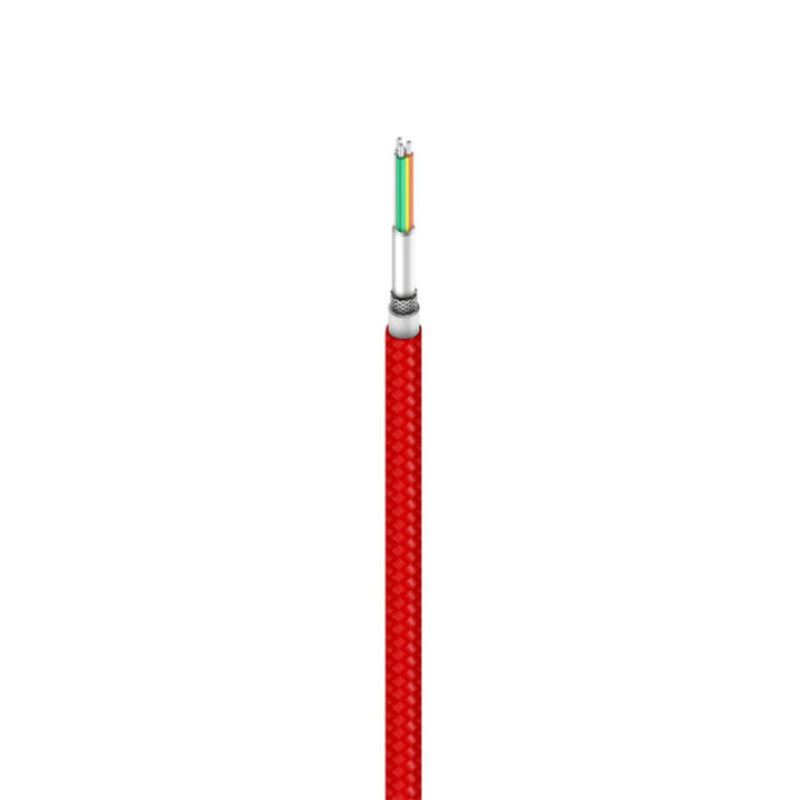 Xiaomi SJV4110GL cabo USB 1 m USB A USB C Preto, Vermelho