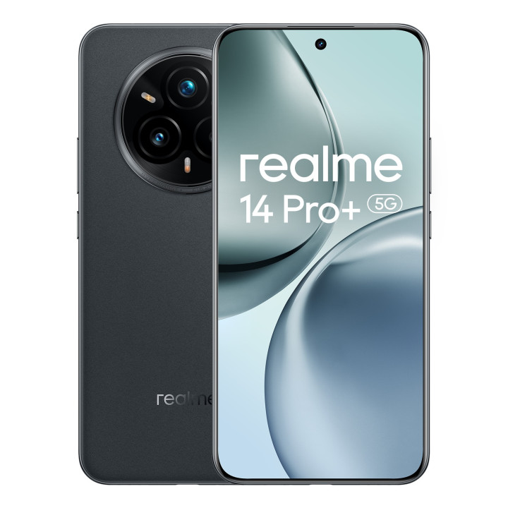 realme 14 Pro+ 5G 17,4 cm (6.83") Dual SIM Android 15 USB Type-C 12 GB 512 GB 6000 mAh Cinzento