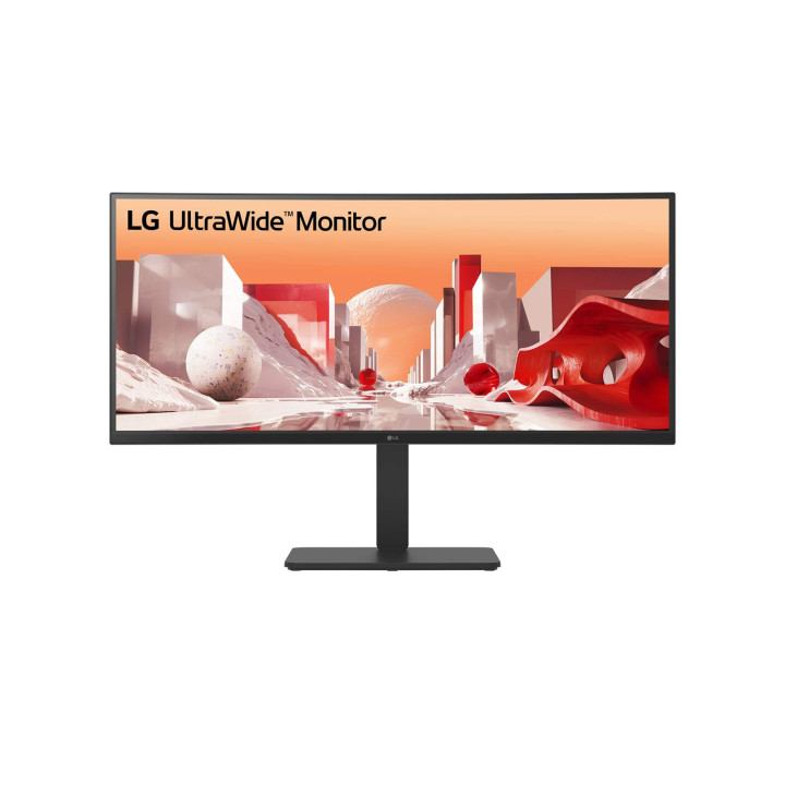 LG 34BA85QE-B monitor de ecrã 86,4 cm (34") 3440 x 1440 pixels Wide Quad HD LCD Preto