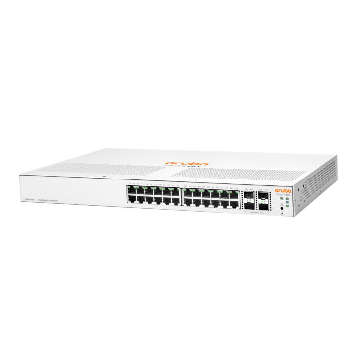 HPE Networking Instant On Switch 24p Gigabit 4p SFP+ 1930 Gerido L2+ Gigabit Ethernet (10 100 1000) 1U Branco