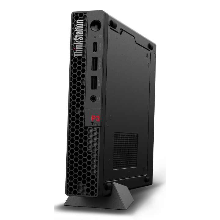 Lenovo ThinkStation P3 Tiny Intel® Core™ i7 i7-14700T 32 GB DDR5-SDRAM 1 TB SSD NVIDIA T1000 Windows 11 Pro Mini PC Workstation