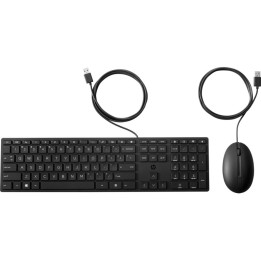 Teclado + Rato HP Desktop 320MK USB Preto