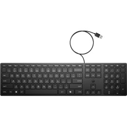 Teclado HP Desktop 320K USB Preto