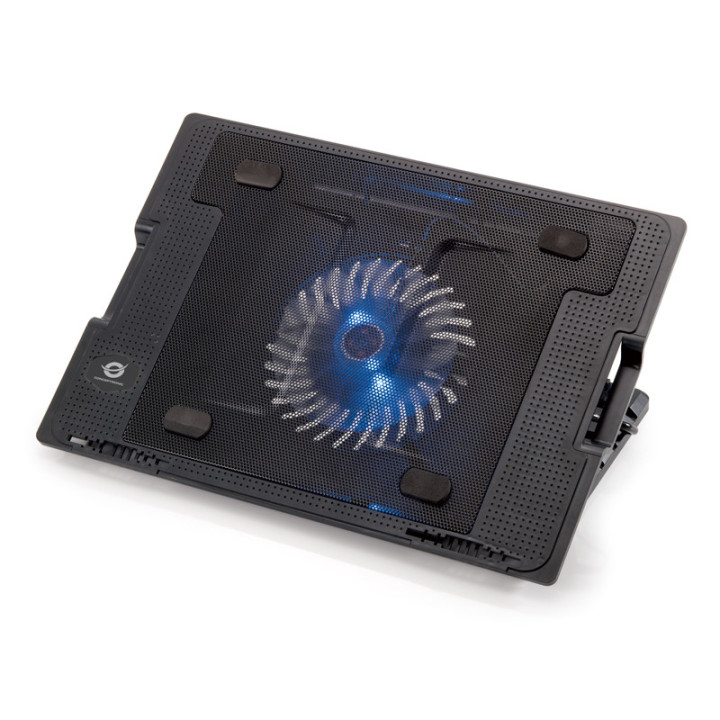 Conceptronic CNBCOOLSTAND1F base de refrigeração para computador 43,2 cm (17") Preto