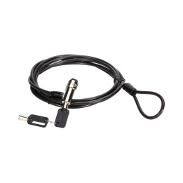Conceptronic CUSTODIO02BN cadeado antirroubo Preto 1,8 m