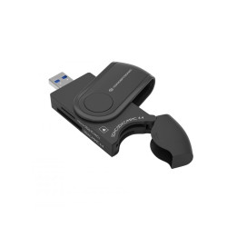 Conceptronic StreamVault BIAN04B leitor de cartões USB 3.2 Gen 1 (3.1 Gen 1) Type-A Preto