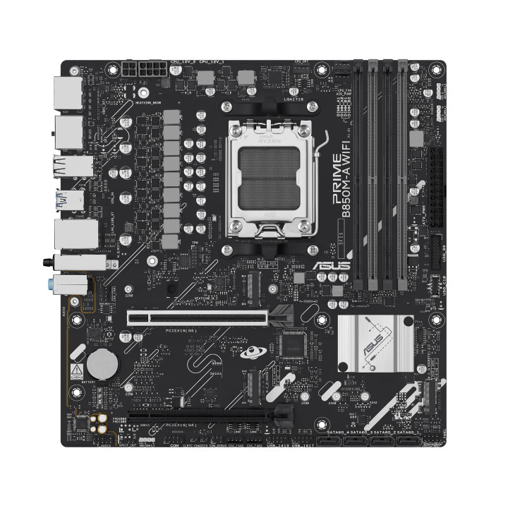 ASUS PRIME B850M-A WIFI AMD B850 Ranhura AM5 micro ATX
