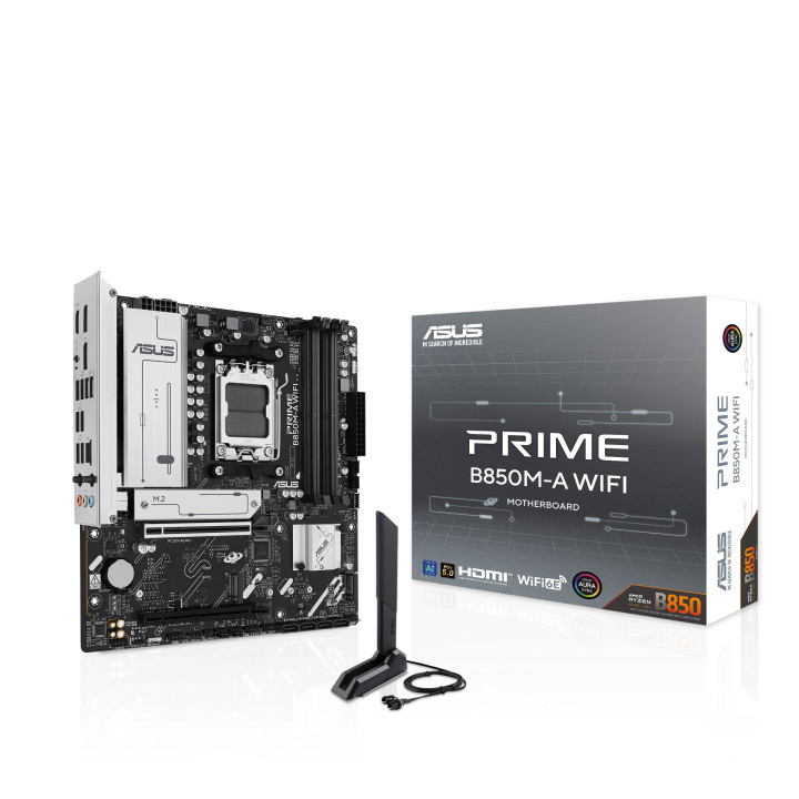 Motherboard ASUS PRIME B850M-A WIFI AMD B850  AM5 micro ATX