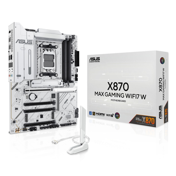 Motherboard ASUS X870 MAX GAMING WIFI7 W AMD X870 AM5 ATX