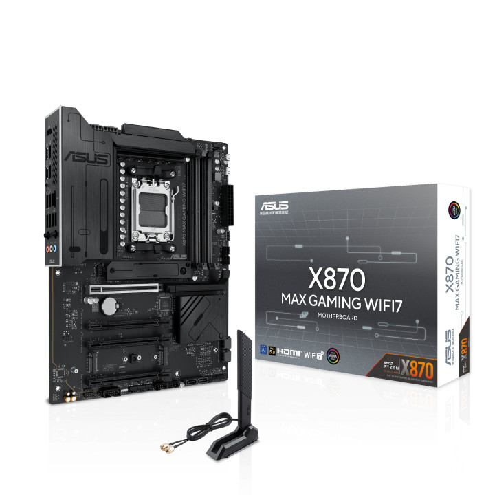 ASUS X870 MAX GAMING WIFI7 AMD X870 Ranhura AM5 ATX