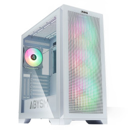 ABYSM Danube Mura BX300 White ARGB Tower Branco