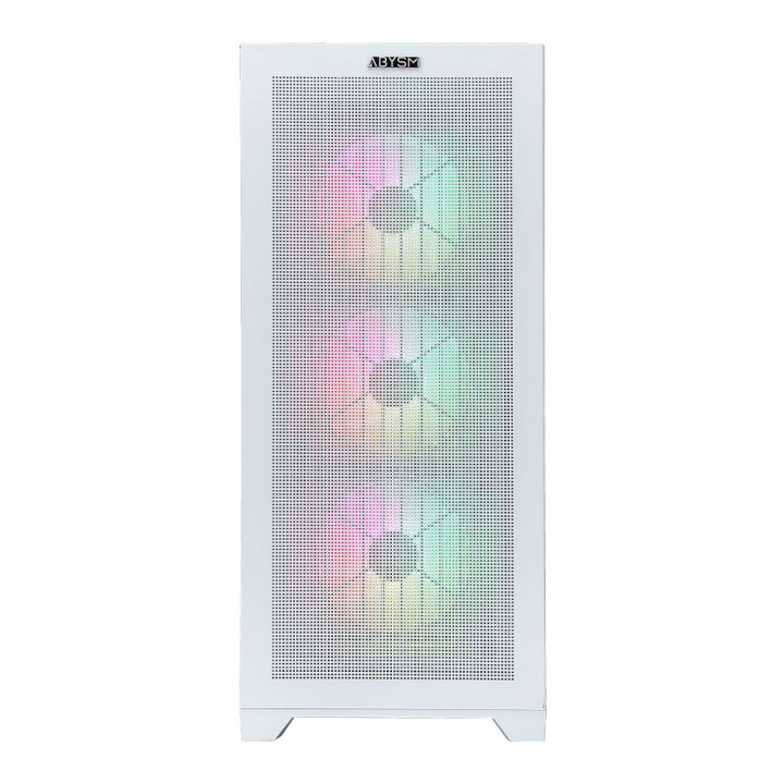 ABYSM Danube Mura BX300 White ARGB Tower Branco