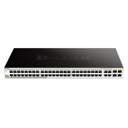 D-Link DGS-1210-48 switch de rede Gerido L2 Gigabit Ethernet (10 100 1000) 1U Preto