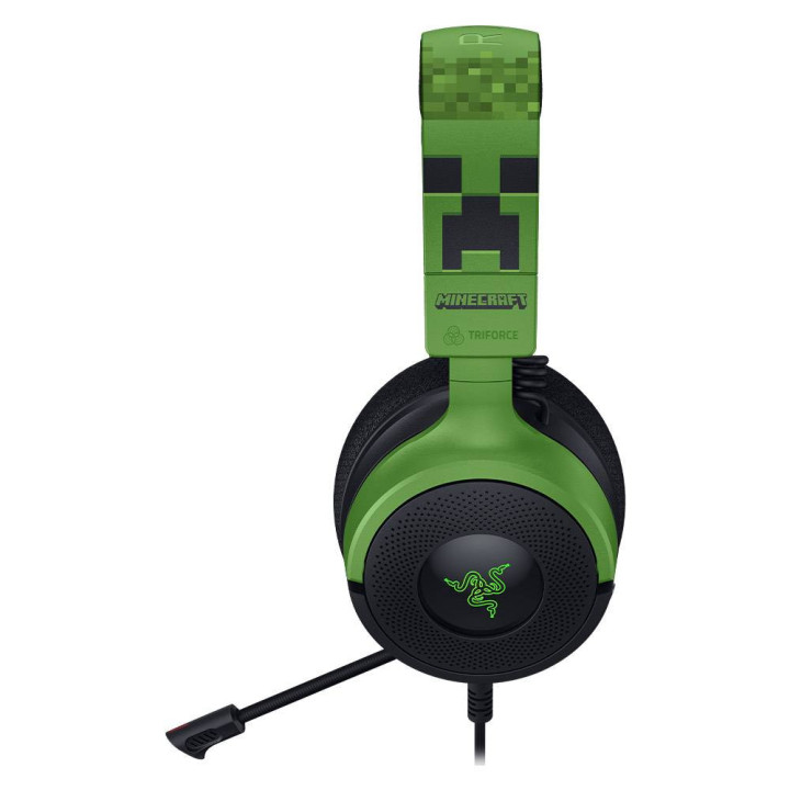 Headset Gaming Razer Kraken V4 X USB Type-C / USB Type-A Minecraft