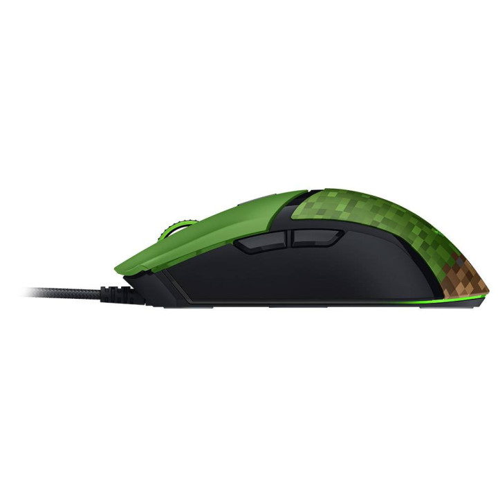 Rato Gaming Razer Cobra Ótico 8500 DPI Minecraft Ed.