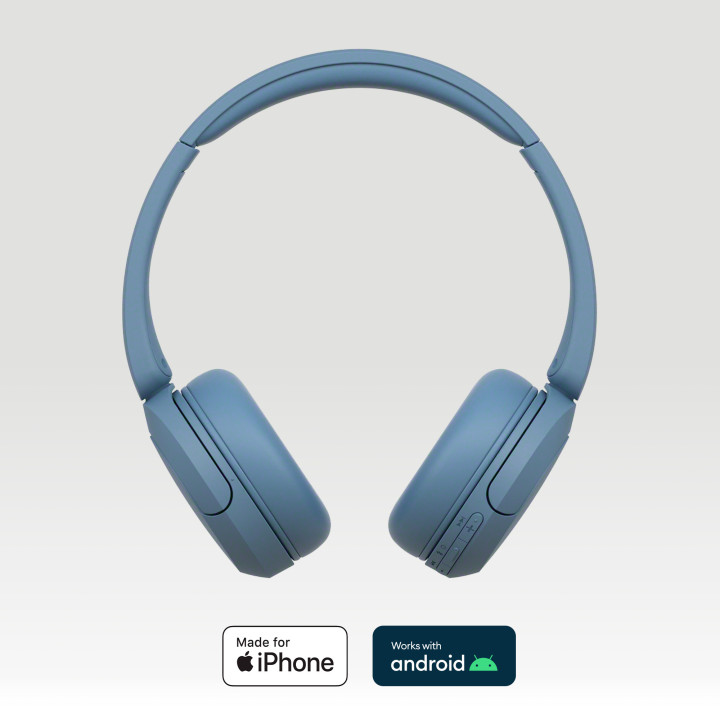 Sony WH-CH520 Auscultadores Sem fios Fita de cabeça Chamadas Música USB Type-C Bluetooth Azul