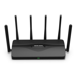 Mercusys MR47BE router sem fios 2.5 Gigabit Ethernet Tri-band (2.4 GHz   5 GHz   6 GHz) Preto