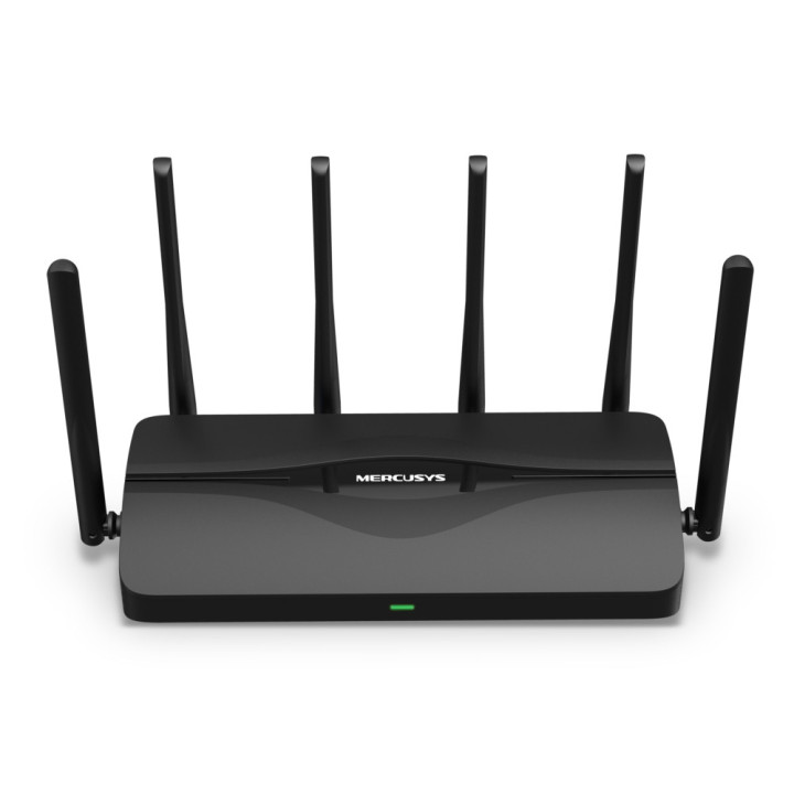 Mercusys MR47BE router sem fios 2.5 Gigabit Ethernet Tri-band (2.4 GHz   5 GHz   6 GHz) Preto