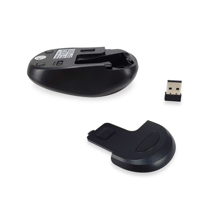 Equip 245113 rato Escritório Ambidestro RF Wireless Ótico