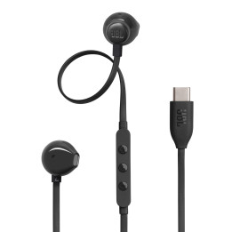 JBL Tune 305C Auscultadores Com fios Intra-auditivo Chamadas Música USB Type-C Preto
