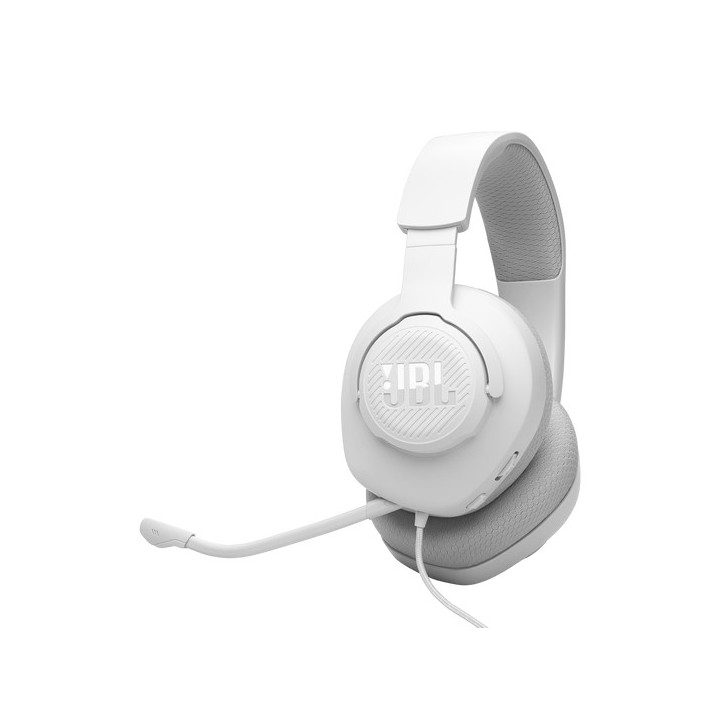 JBL Quantum 100M2 Auscultadores Com fios Fita de cabeça Jogos Branco