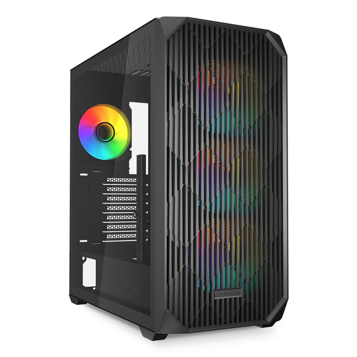 Sharkoon AK3 RGB Midi Tower Preto