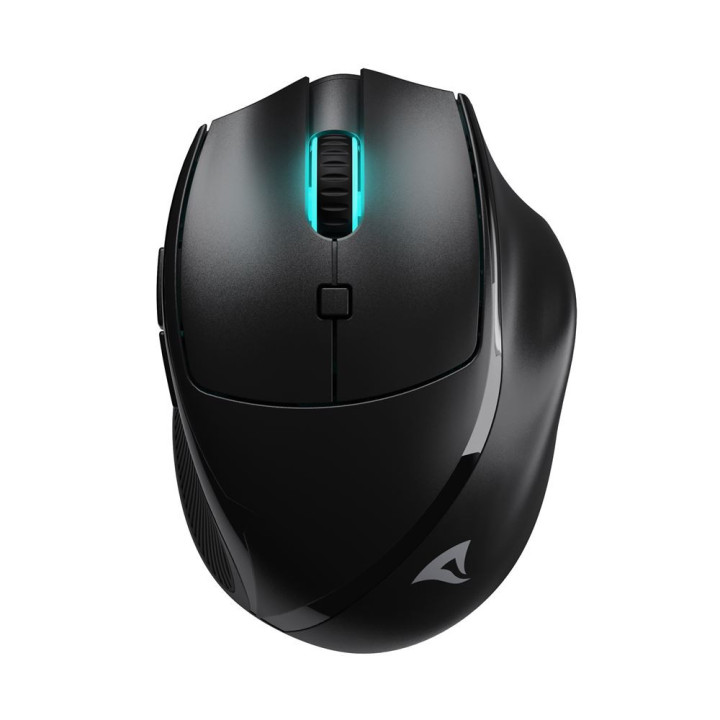 Sharkoon OfficePal M25W rato Jogos Mão direita RF Wireless + USB Type-C Ótico 4000 DPI