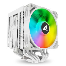 Sharkoon A60 RGB Processador Arrefecimento a ar 12 cm Branco 1 unidade(s)