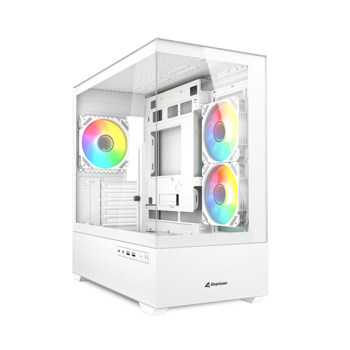 Sharkoon MK6 RGB Midi Tower Preto