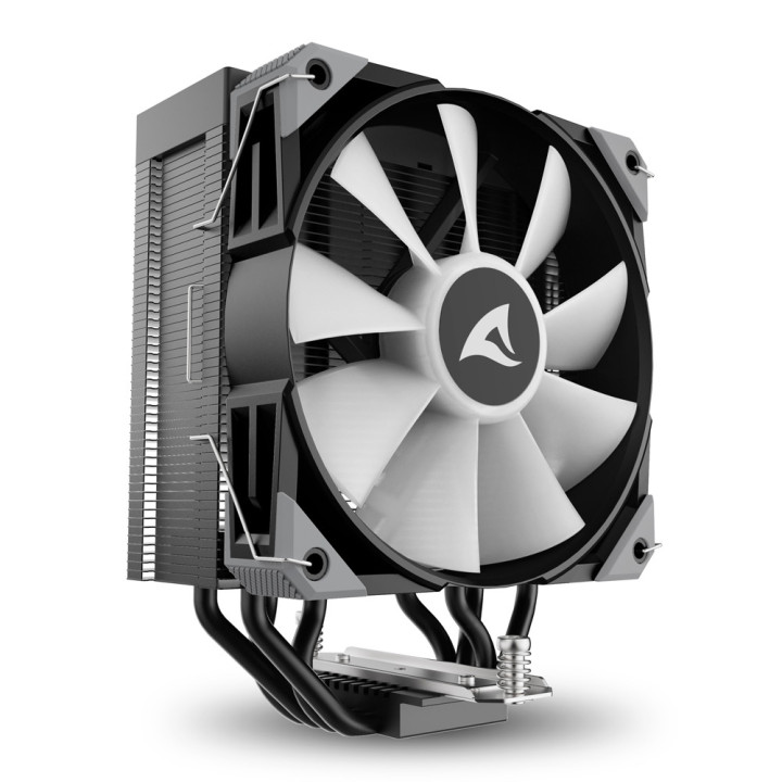 Sharkoon A40 RGB Processador Arrefecimento a ar 12 cm Preto 1 unidade(s)