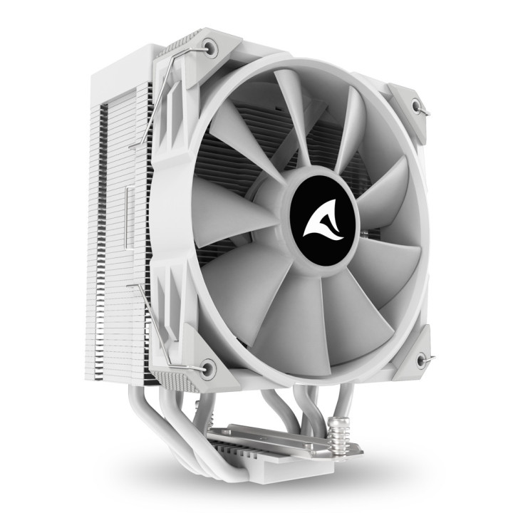 Sharkoon A40 RGB Processador Arrefecimento a ar 12 cm Branco 1 unidade(s)