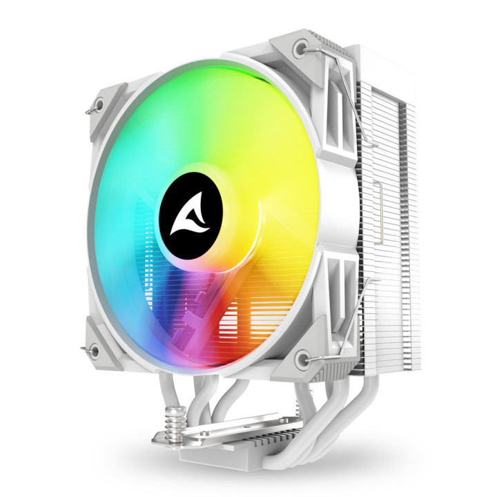 Sharkoon A40 RGB Processador Arrefecimento a ar 12 cm Branco 1 unidade(s)