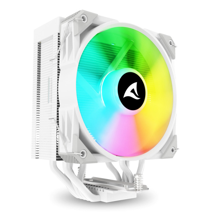 Sharkoon A50 RGB Processador Arrefecimento a ar 12 cm Branco 1 unidade(s)