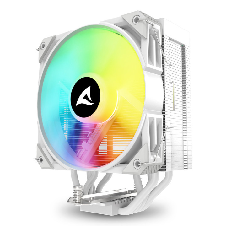 Sharkoon A50 RGB Processador Arrefecimento a ar 12 cm Branco 1 unidade(s)