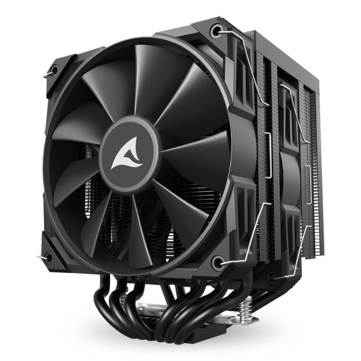 Sharkoon A60 Processador Arrefecimento a ar 12 cm Preto 1 unidade(s)