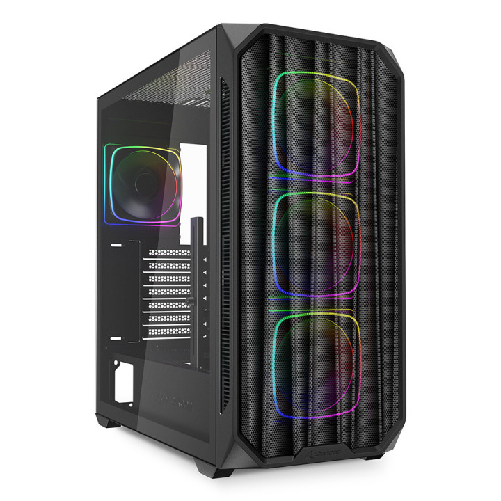 Sharkoon AK5M RGB Midi Tower Preto