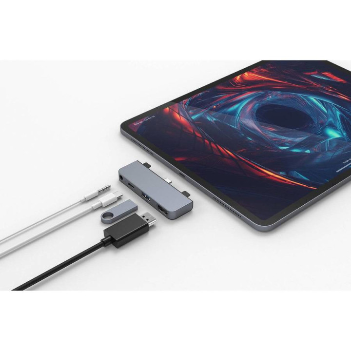 HYPER 45H-D31.9ES USB 3.2 Gen 2 (3.1 Gen 2) Type-C Cinzento