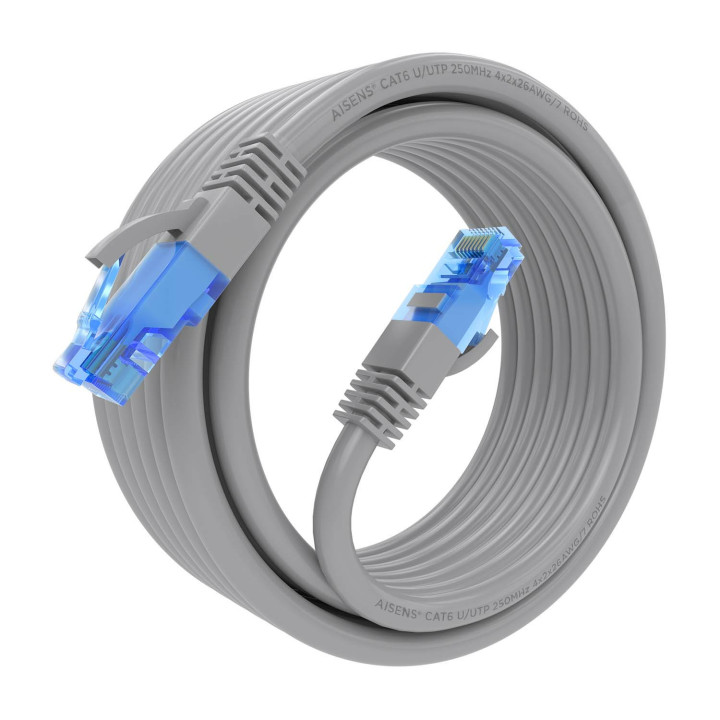 AISENS A135-0780 cabo de rede Cinzento 5 m Cat6 U UTP (UTP)