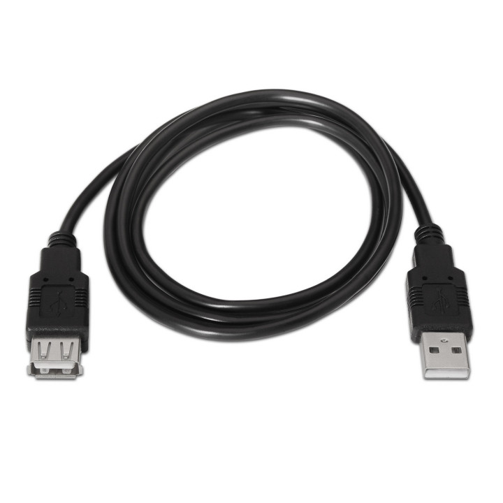 AISENS A101-0017 cabo USB USB 2.0 3 m USB A Preto